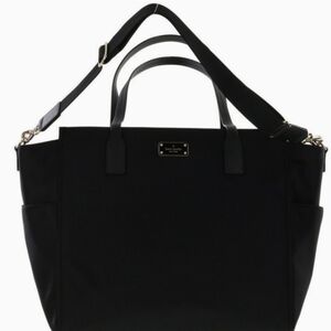 Kate Spade New York Black Wilson Road Kaylie Baby Bag Diaper Bag
